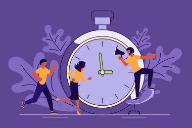 Ofiste çalışan iş adamları