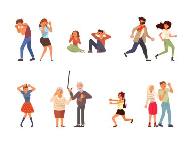 Korkmuş insanlar kümesi