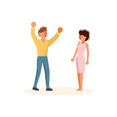 Aile konseptinde şiddet.