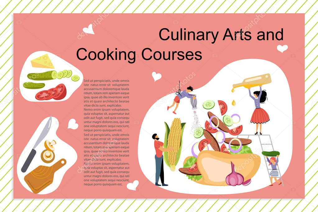 Culinary art and cooking courses Poster