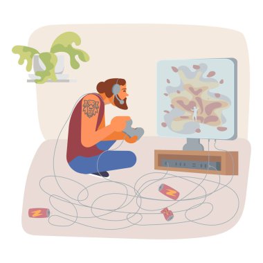 Oyun ve Televizyon bağımlılığı kavramı.