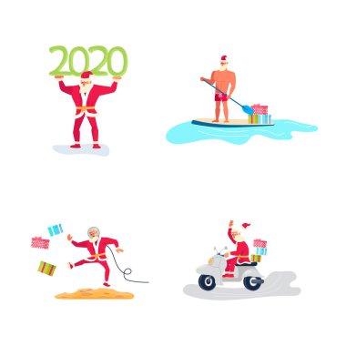 Genç sportif Noel Baba Seti