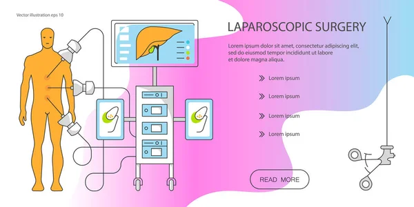 Apoyo médico en línea — Vector de stock