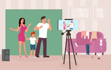Aile blogcuları video içeriği çekiyor