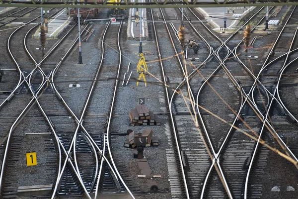 Treinstation Transport Systeem — Stockfoto