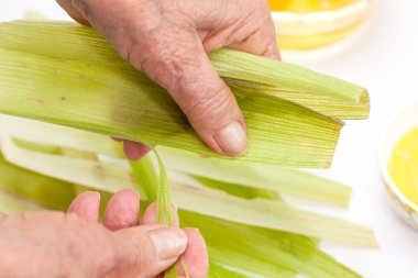 Kolombiya Mısır şal hazırlık