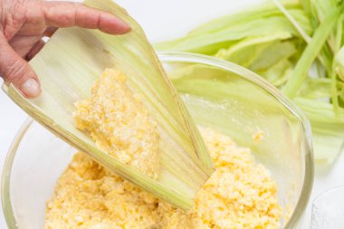 Kolombiya Mısır şal hazırlık