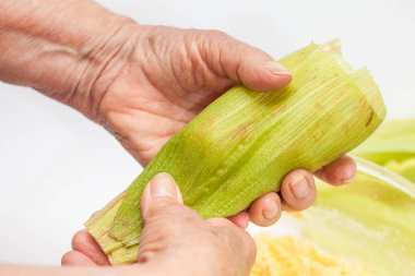 Kolombiya Mısır şal hazırlık