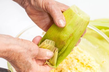 Kolombiya Mısır şal hazırlık