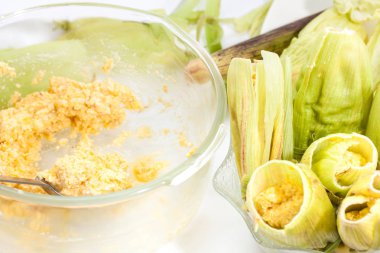 Kolombiya Mısır şal hazırlık