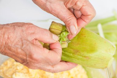 Kolombiya Mısır şal hazırlık