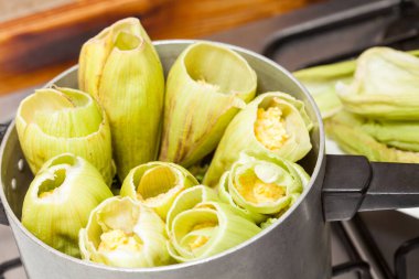 Kolombiya Mısır şal hazırlık