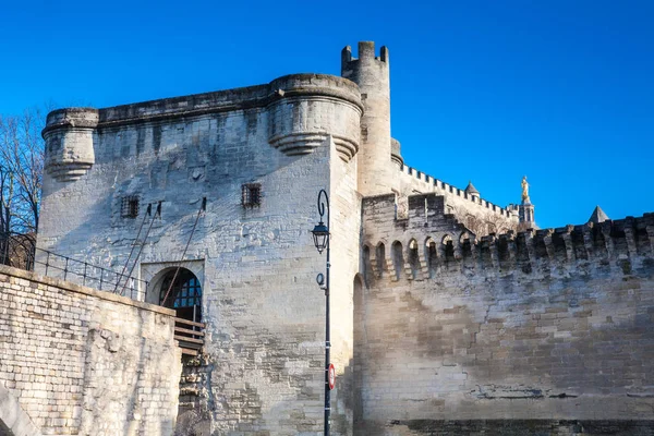 Ünlü Avignon Avignon Fransa Pont Saint-Benezet olarak da bilinir Köprüsü