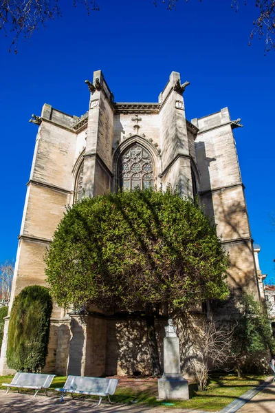 Saint Martial Templet Avignons Epi Square Avignon Frankrike — Stockfoto