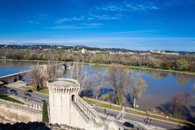 Avignon müstahkem şehir adlı Fransız Provence