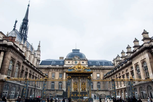 Paris França Março 2018 Palácio Justiça Paris — Fotografia de Stock