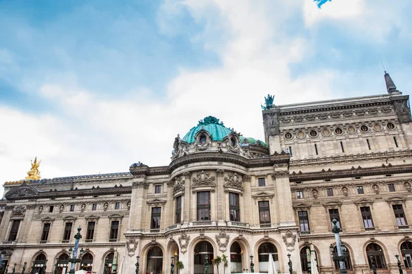 Medborgareakademi Musiken Kallas Även Opera Garnier Kall Vinterdag Paris Frankrike — Stockfoto