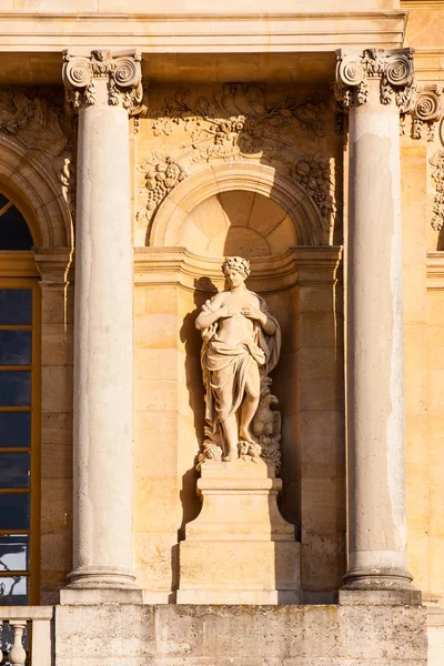 Parigi Francia Marzo 2018 Reggia Versailles Una Gelida Giornata Invernale — Foto Stock