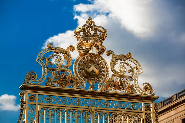 Paris Frankrike Mars 2018 Versailles Palace Isande Vinterdag Precis Innan — Stockfoto