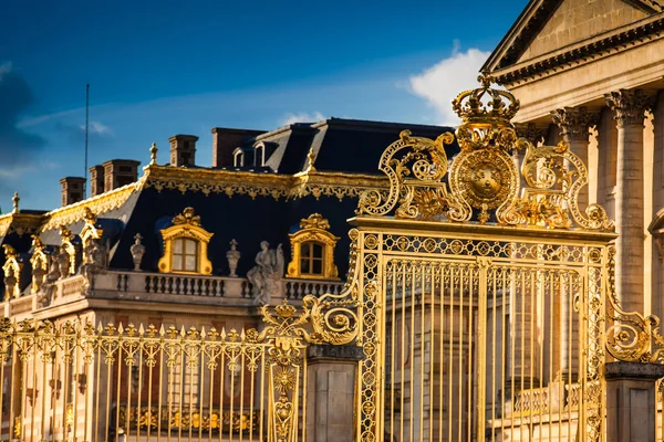 Paryż Francja Marca 2018 Versailles Palace Zimowy Dzień Tuż Przed — Zdjęcie stockowe