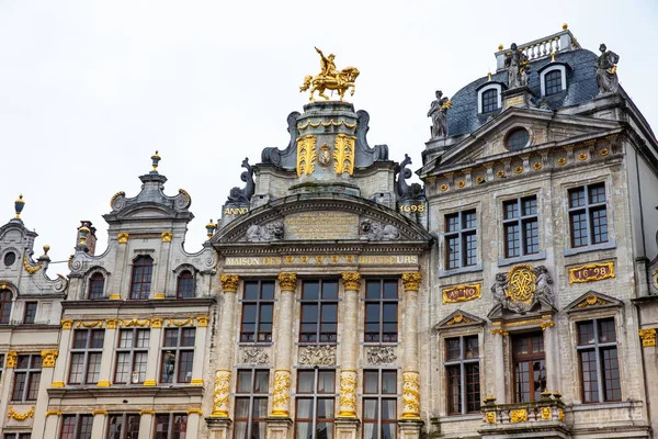 Bruksela Belgia Marca 2018 Gildia Domy Grand Place Brukseli — Zdjęcie stockowe