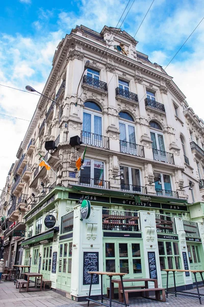 Brussels Belgium March 2018 Beautiful Antique Building Brussels City Center — Stock Photo, Image