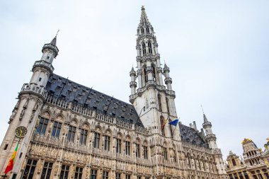 Brüksel Belediye Binası Brüksel'deki ünlü Grand Place üzerinde bulunan