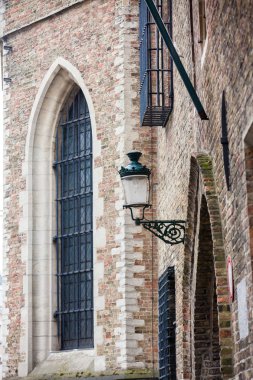 Bruges tarihi kasaba güzel mimari detaylarını