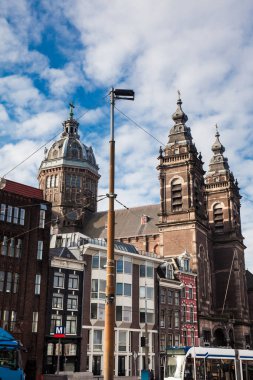 Saint Nicholas Amsterdam'da eski merkezi bölgede Bazilikası