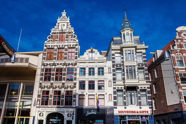 Amsterdam Netherlands March 2018 Beautiful Buildings Old Central District Amsterdam — Stock Photo, Image