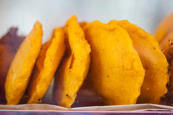 Venta Ambulante Comida Típica Frita Cartagena Indias —  Fotos de Stock