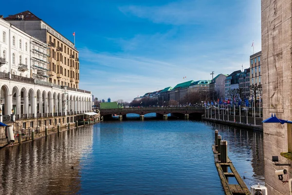 Hamburg Germania Marzo 2018 Memoriale Dei Caduti Delle Guerre Mondiali — Foto Stock