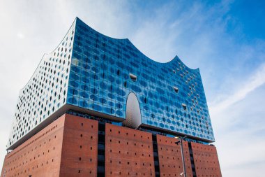 Güzel Elbe Hamburg Hafencity çeyreğinde yer alan bir konser salonu inşa Filarmoni