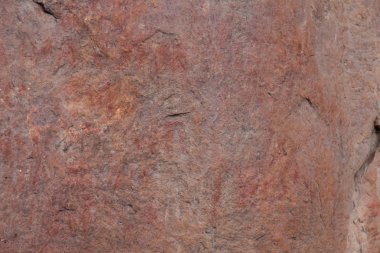 Kayaya Facatativa Kolombiya belediyesinde petroglifler olarak bilinen tarih öncesi resim sergisi