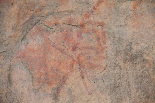 Prähistorische Malereien Auf Felsen Bekannt Als Felszeichnungen Der Gemeinde Facatativa — Stockfoto