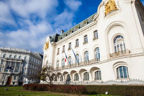 Wien Österreich April 2018 Bau Der Französischen Botschaft Wien — Stockfoto