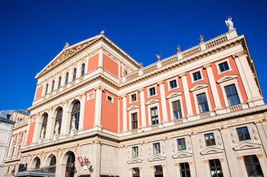 Wiener Musikverein Ocak 1870'te açılışı tarihi bina