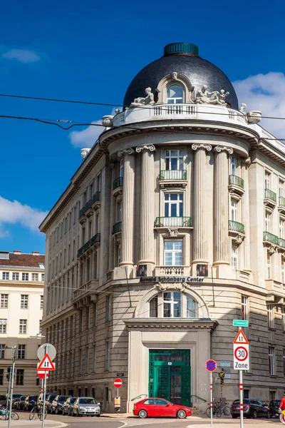 Βιέννη Αυστρία Απριλίου 2018 Όμορφο Κτίριο Του Κέντρου Arnold Schonberg — Φωτογραφία Αρχείου