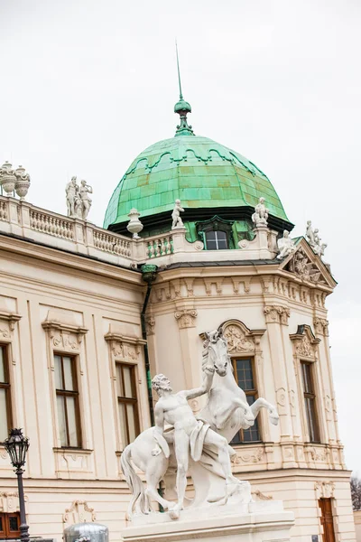 Viena Austria Abril 2018 Detalle Del Palacio Del Alto Belvedere — Foto de Stock