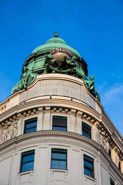 Βιέννη Αυστρία Απριλίου 2018 Λεπτομέρειες Σχετικά Την Όμορφη Αρχιτεκτονική Των — Φωτογραφία Αρχείου