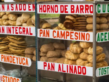 Sokak satmak geleneksel ekmek Cali farklı türde