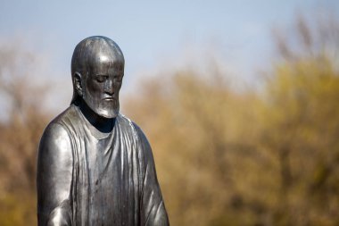 İsa heykeli, felsefe Bahçe Gellert Hill Budapeşte'de yer alan