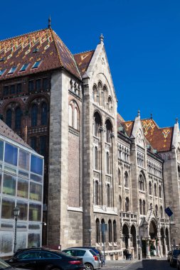 Budapeşte, Macaristan-Nisan, 2018: na çevresindeki güzel sokaklar