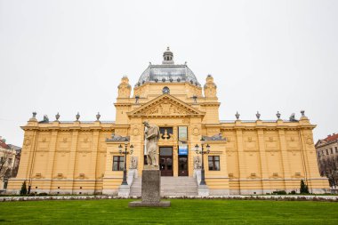 Hırvatistan'ın başkenti Zagreb'deki tarihi Sanat Köşkü binası