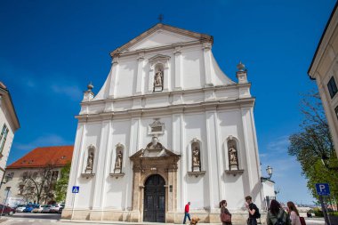 İskenderiye tarihi Aziz Catherine kilisesi Zagreb'de 1632 yılında tamamlandı