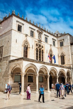 Dubrovnik'teki Eski Kent'te bulunan Sponza Sarayı