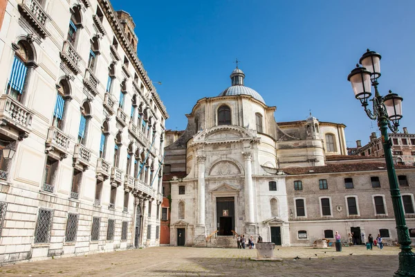 Iglesia de San Geremia en Venecia construida en el siglo XI — Foto de Stock