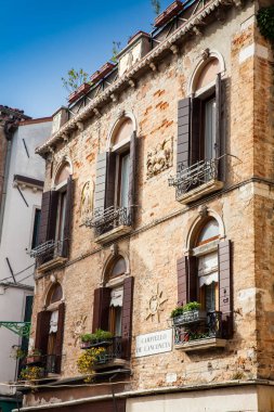 Venedik şehrinin güzel mimari