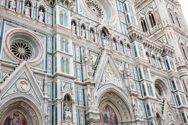 La catedral de Giotto Campanile y Florencia consagrada en 1436 —  Fotos de Stock