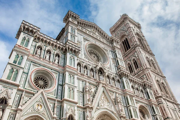 La catedral de Giotto Campanile y Florencia consagrada en 1436 —  Fotos de Stock